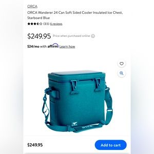 Orca Wanderer 24 can Cooler NWT